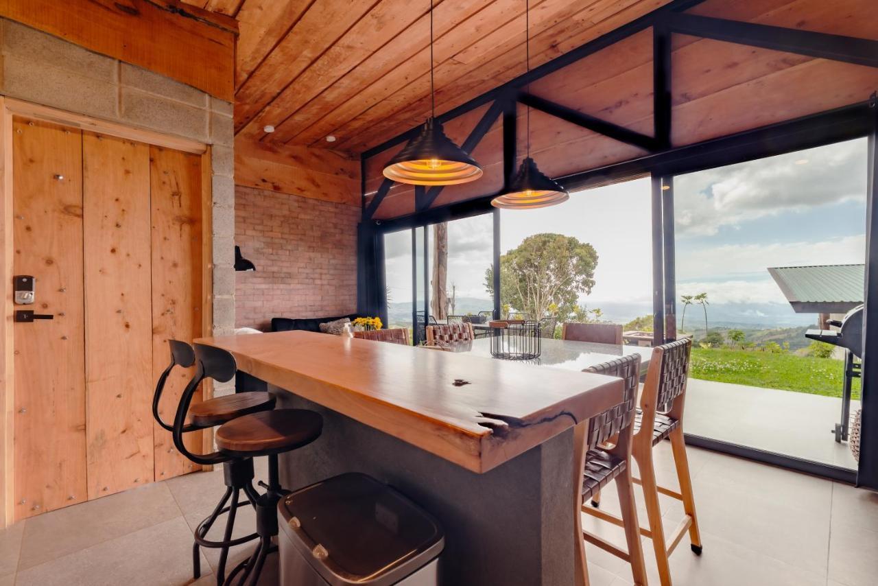 Espectacular Cabana Moderna De Montana + Bosque Nuboso +Wifi Zarcero Exterior photo
